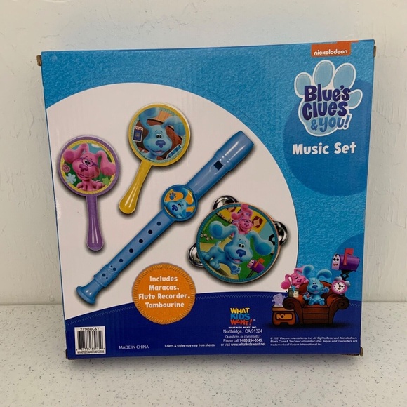 New Nickelodeon Blue's Clues & You Toy Music Play Set - Picture 4 of 6